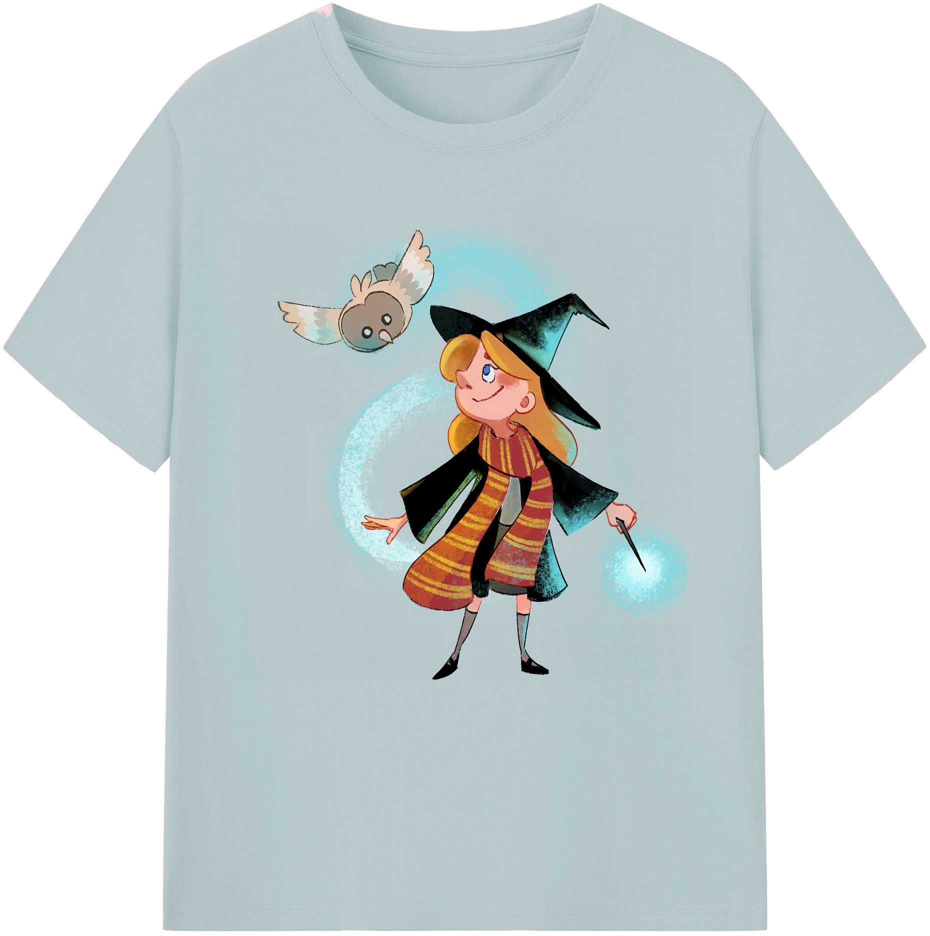 （画像用） Harry Potter ハリー・ポッターシリーズ 綿100％半袖Tシャツ（フロントプリント）